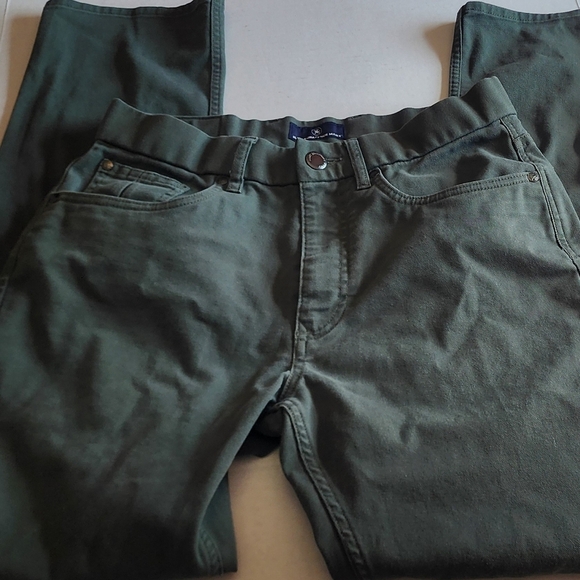 Hart Schaffner Marx Mens Straight Leg Jeans 32 x 32 Green Straight Leg - Picture 2 of 9